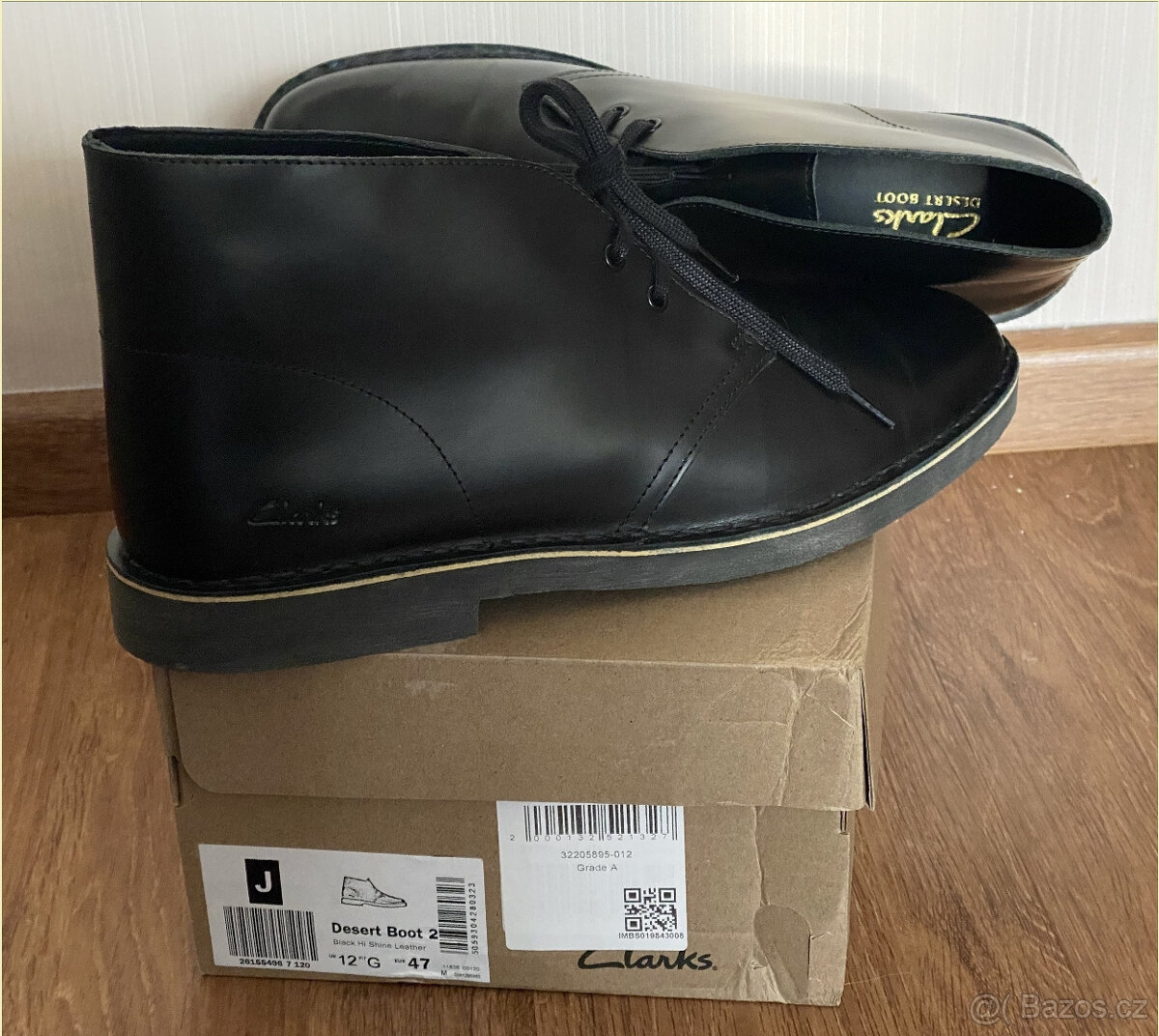 Nové panské boty Clarks Originals velikost 47