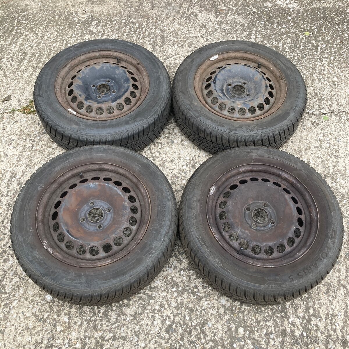 Zimní sada Opel Corsa 185/65/15 vzorek 8mm