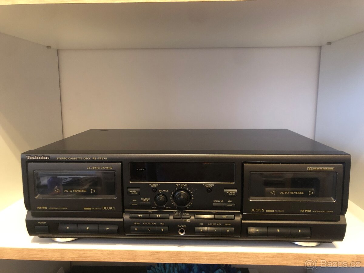 Prodám TAPE DECK TECHNICS RS TR 575 - pěkný stav