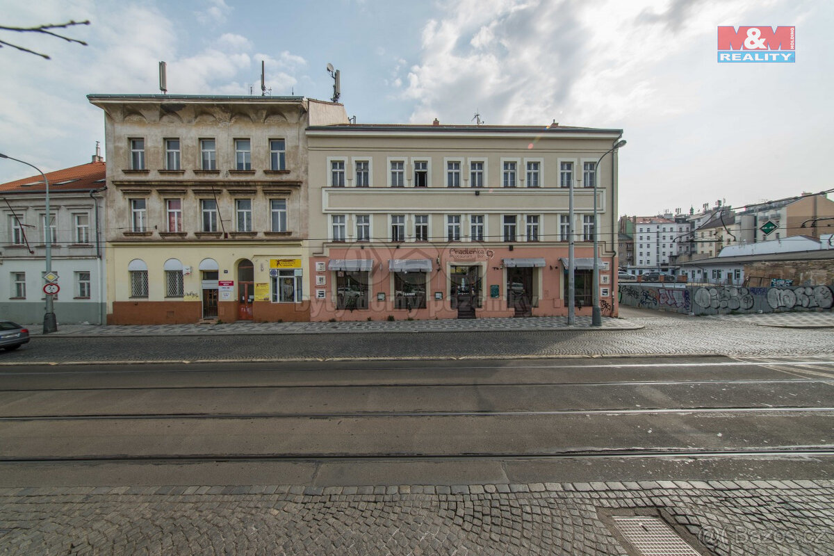 Pronájem suterénu, 168 m², Praha 5, ul. Nádražní