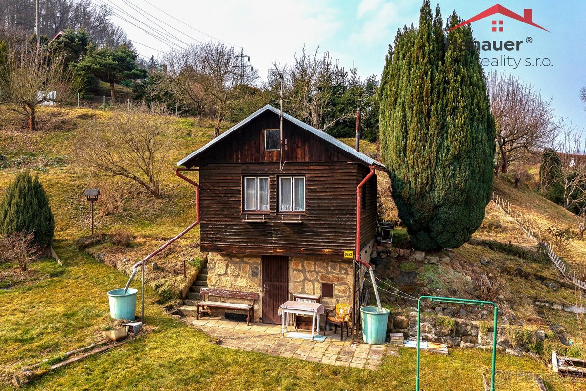 Prodej zahrady s chatou, 856 m2, Děčín III- Staré Město, ul.