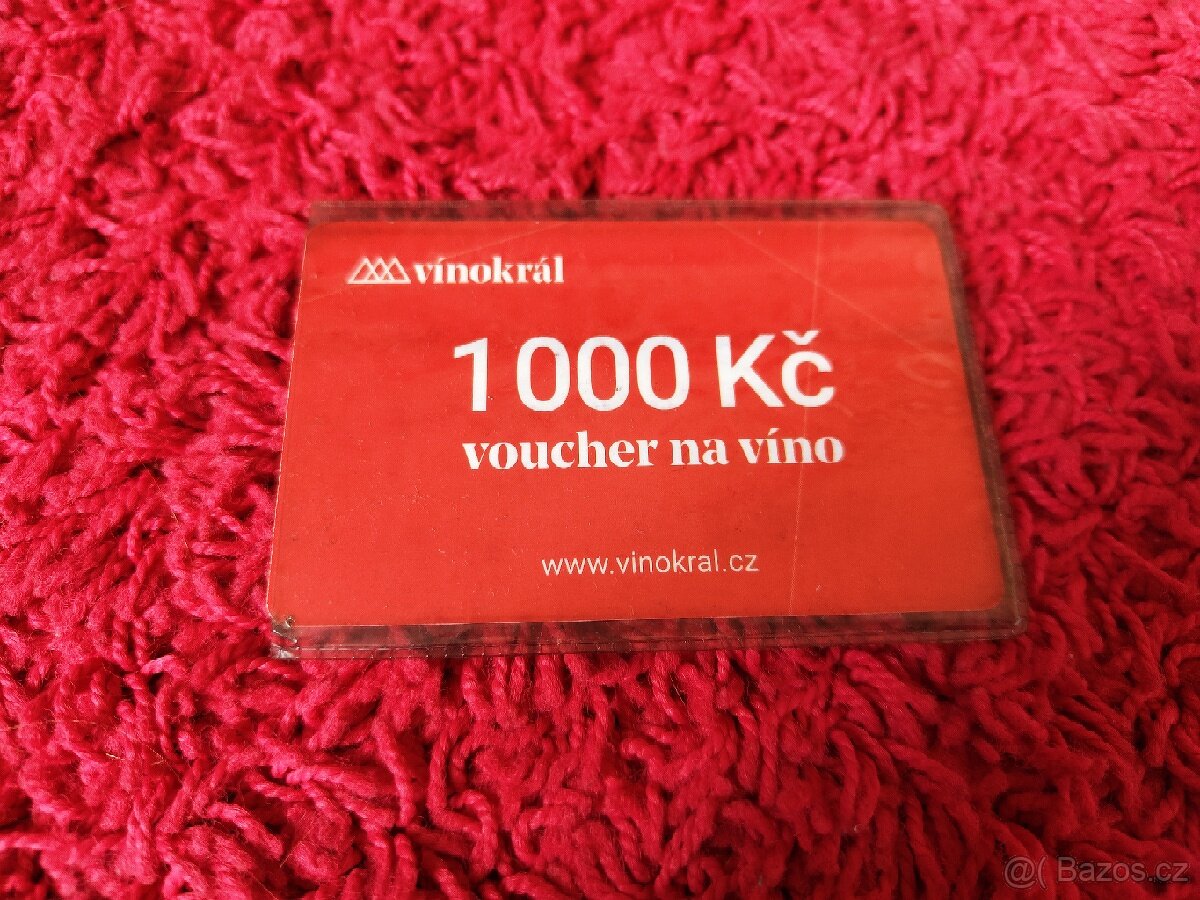 Víno Král - Voucher 1000,-