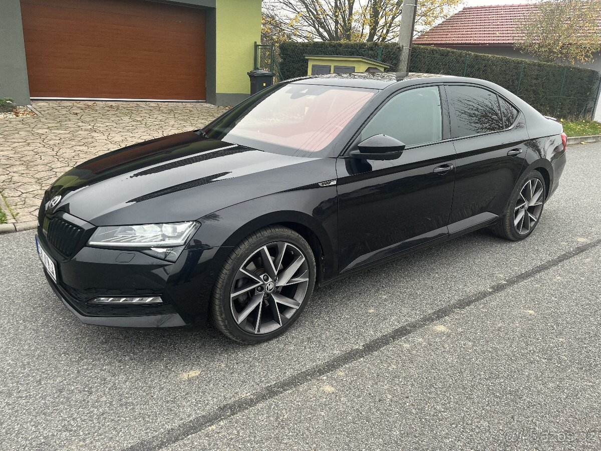 Škoda Superb 3 Sportline 2.0 TDI 147KW, ČR, 4x4