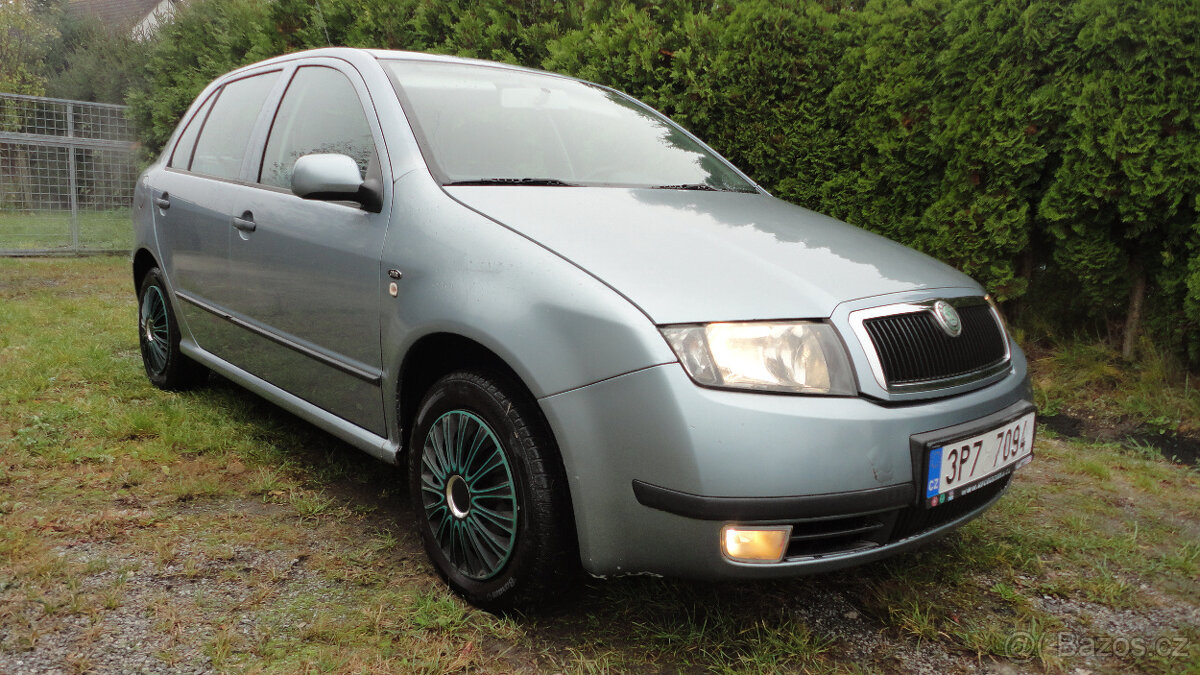 Škoda Fabia 1.4 MPI 50kw rok 2002 STK 10/2026 Euro3