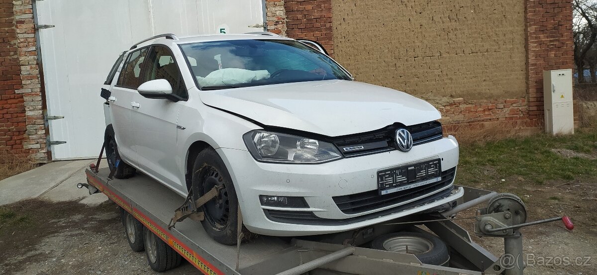 VW Golf VII var. 1.4tsi 81kw CNG naj 86tkm na ND 2016