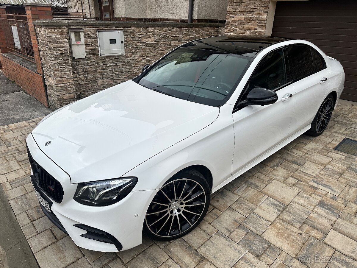 Mercedes E43 AMG BiTurbo 4matic Burmester Vzduch