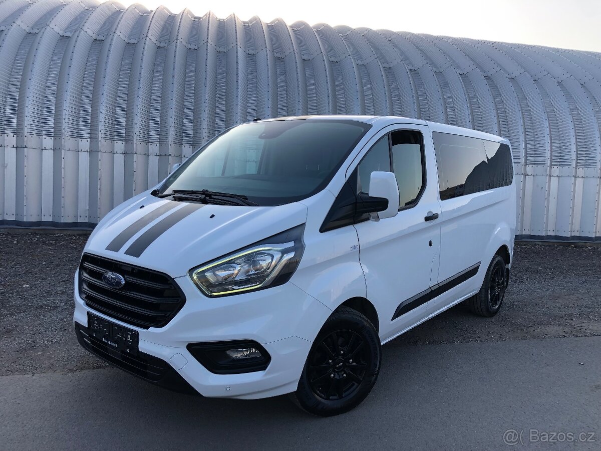 Ford transit custom 8míst r.v. 2019 2.0TDCI 96kw klimatizace