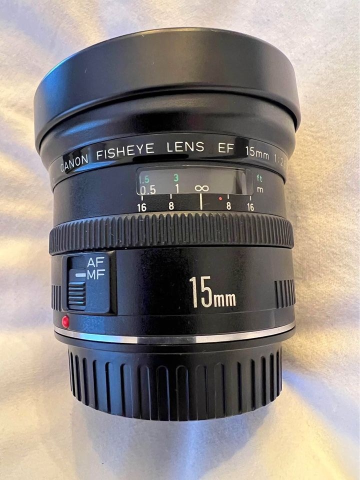 Canon EF 15mm F/2.8 Fish-eye objektiv