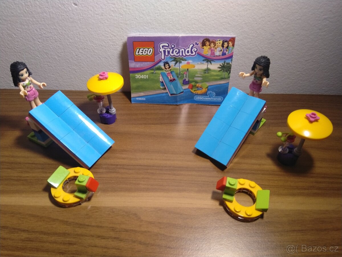 2x LEGO Friends 30401 Skluzavka do bazénu