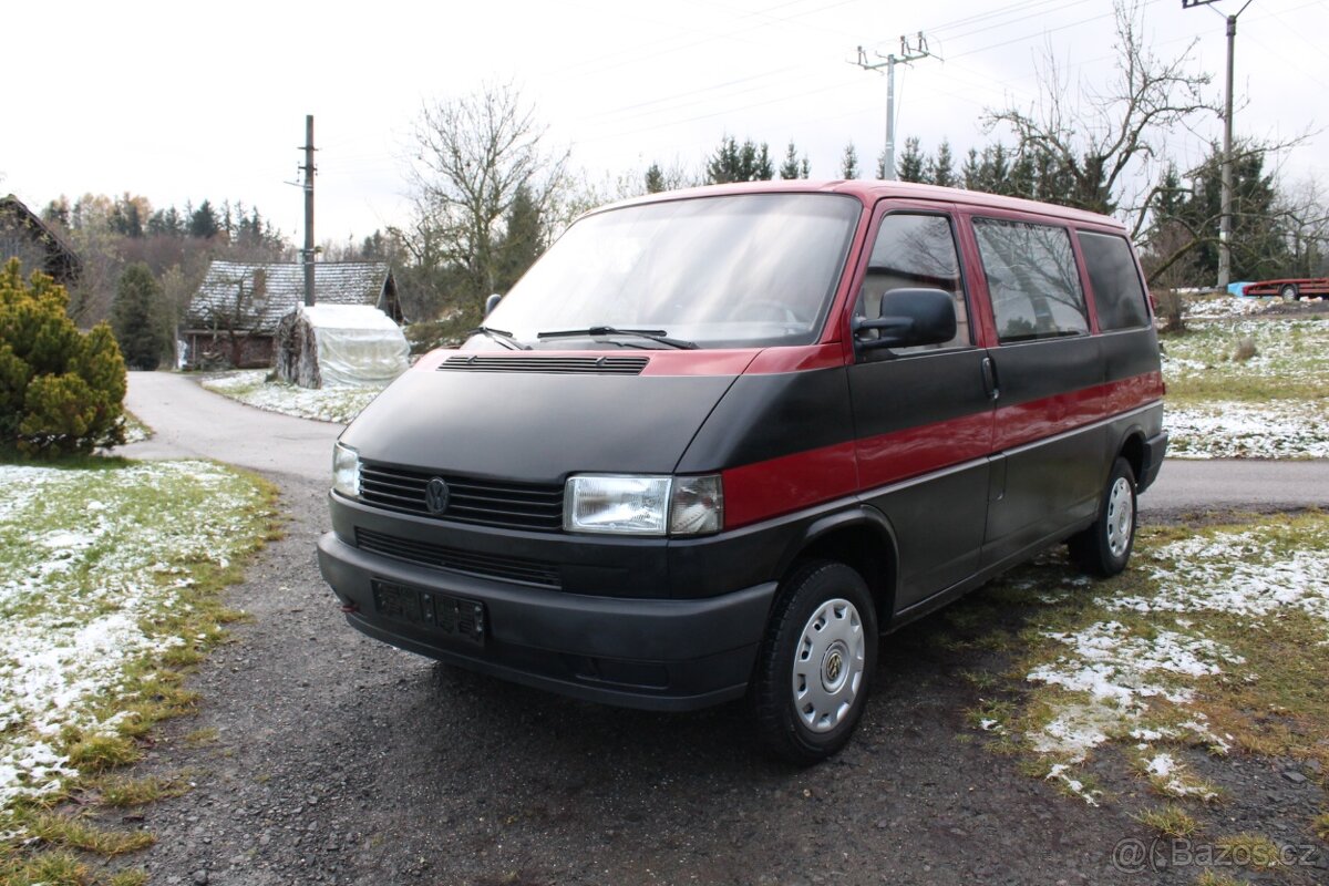 Volkswagen Transporter T4 1.9TDI, 1Majitel, 3 Místa