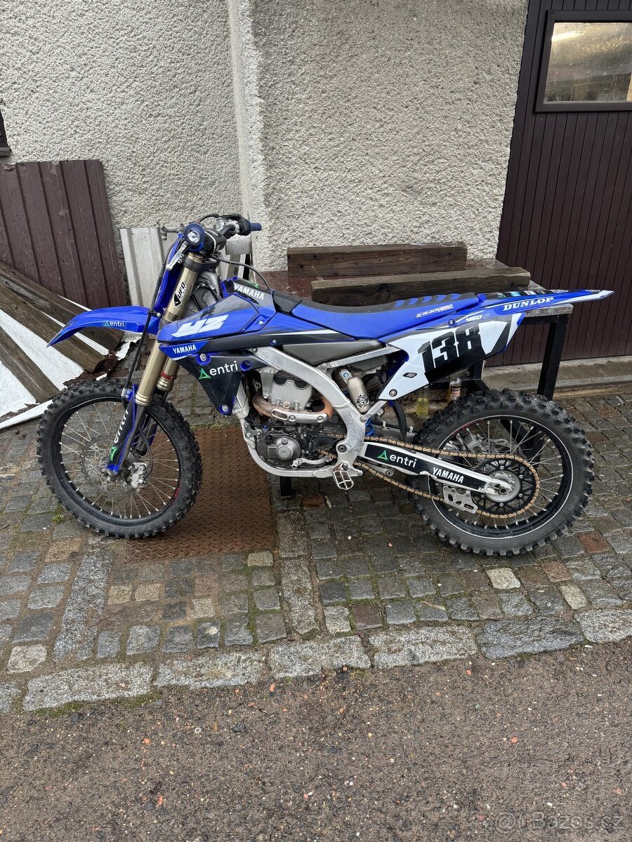 Yamaha YZ450F YZ250F díly