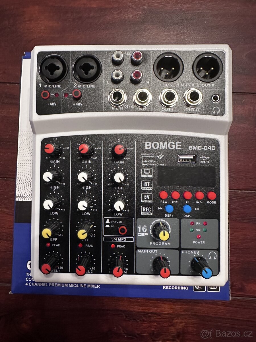 BOMGE audio mixér 04D Novy