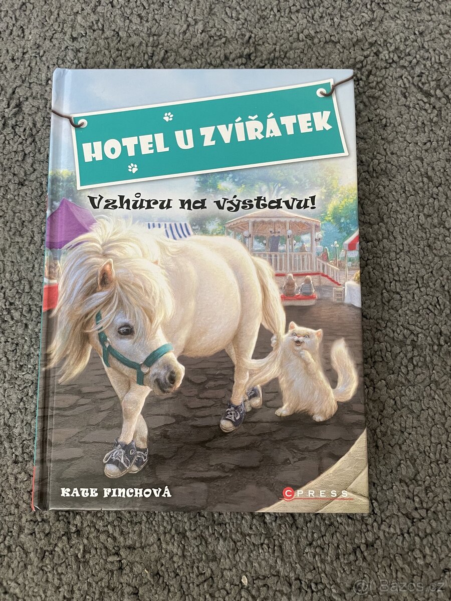 Kniha Vzhůru na výstavu ze série Hotel U Zvířátek