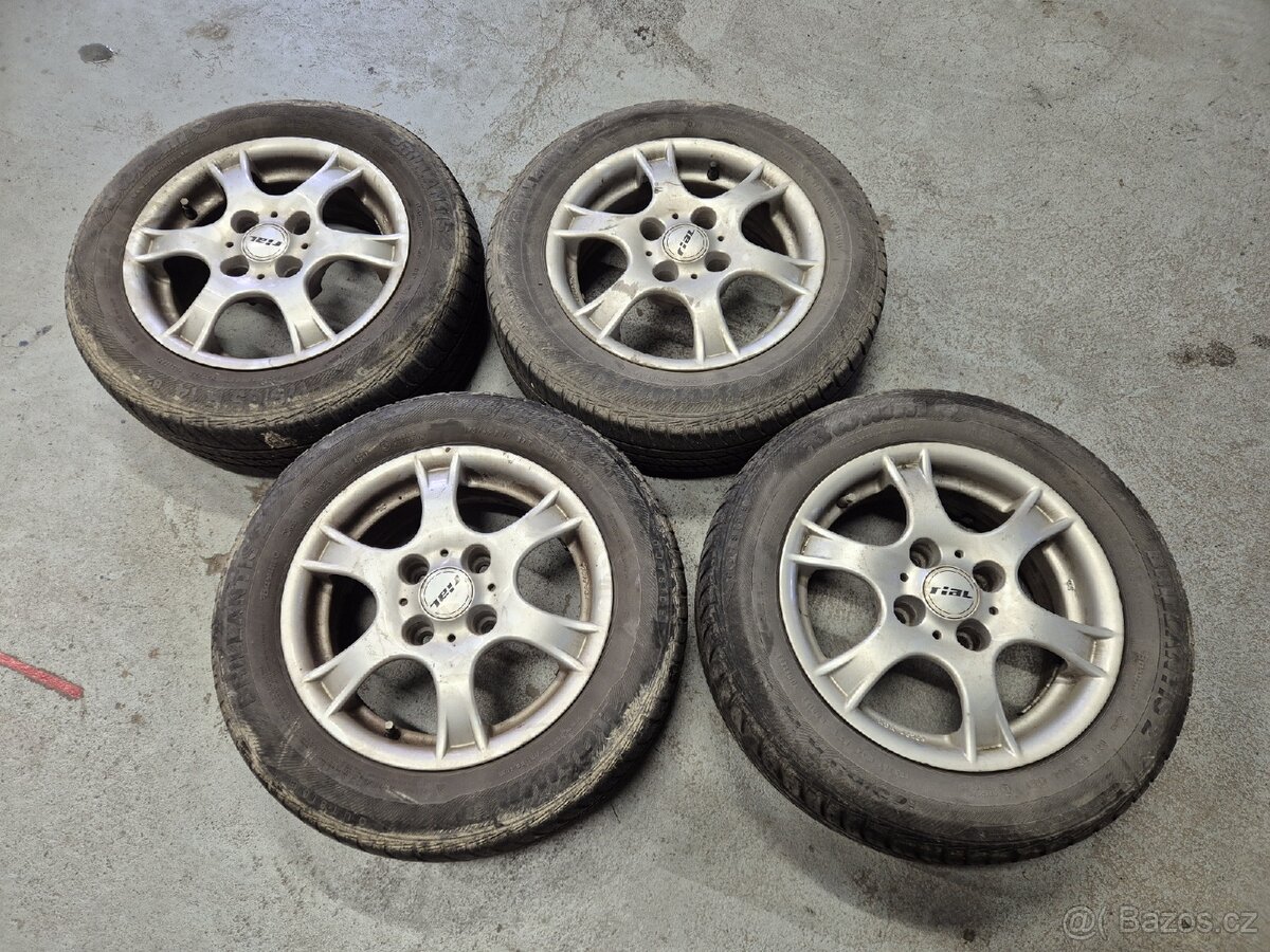 Sada letních kol R14 pro Peugeot 206