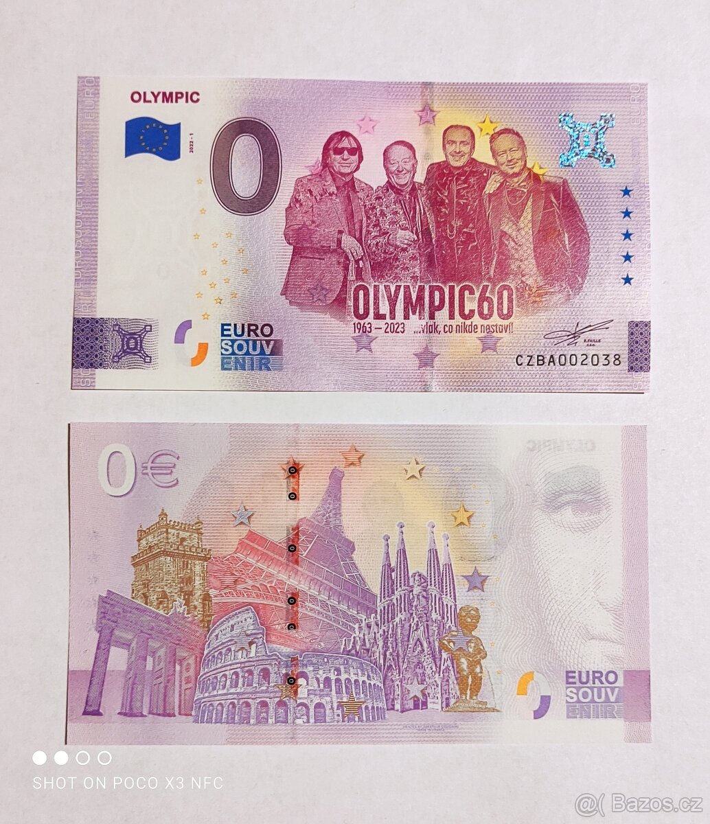 0 EURO - OLYMPIC - CZBA002038