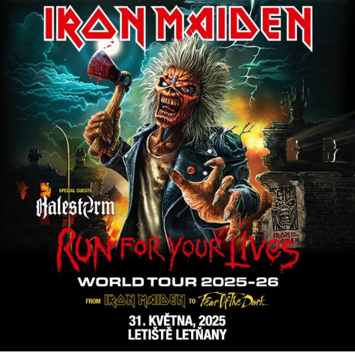 Iron Maiden - Letňany Praha