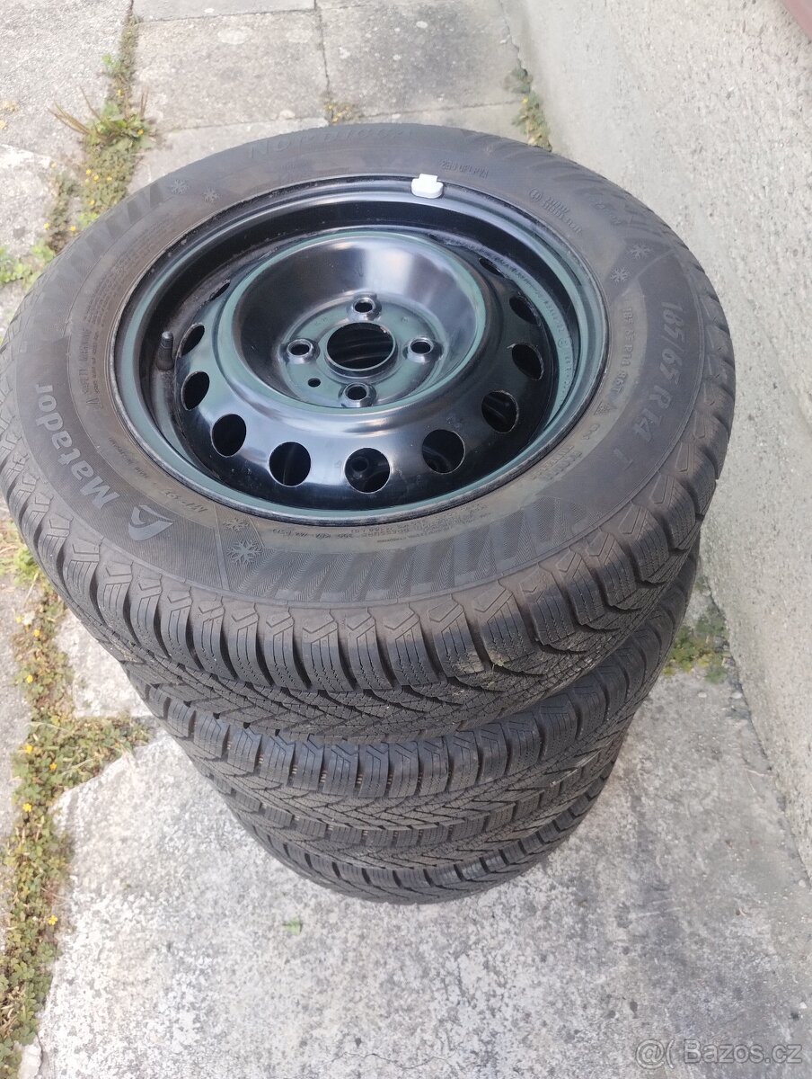 Zimní sada 14" kol pro Hyundai , Kia 185/65 R14 86T