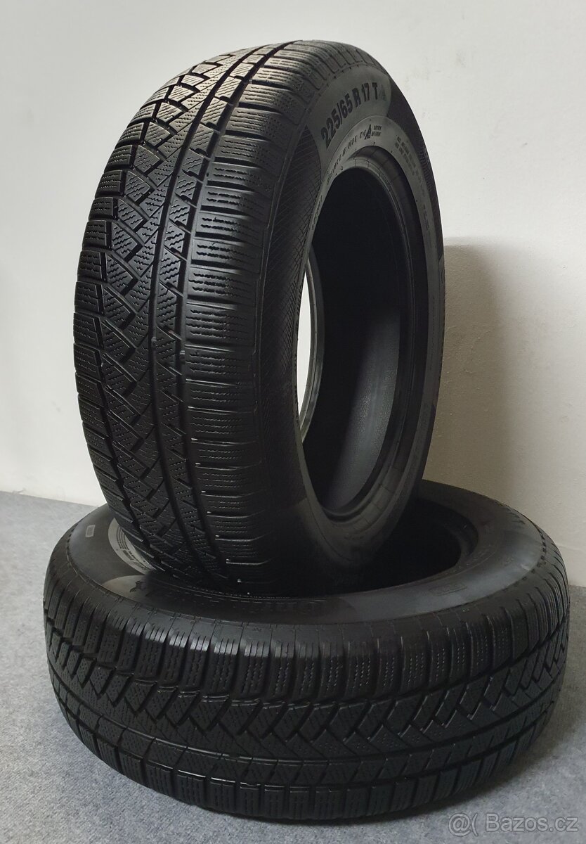 2x -- 225/65 R17 Zimní pneu Continental WinterContact TS850P