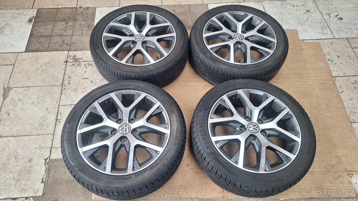 Alu kola VW 17" 5x112 6J ET50 Caddy IV bez pneu