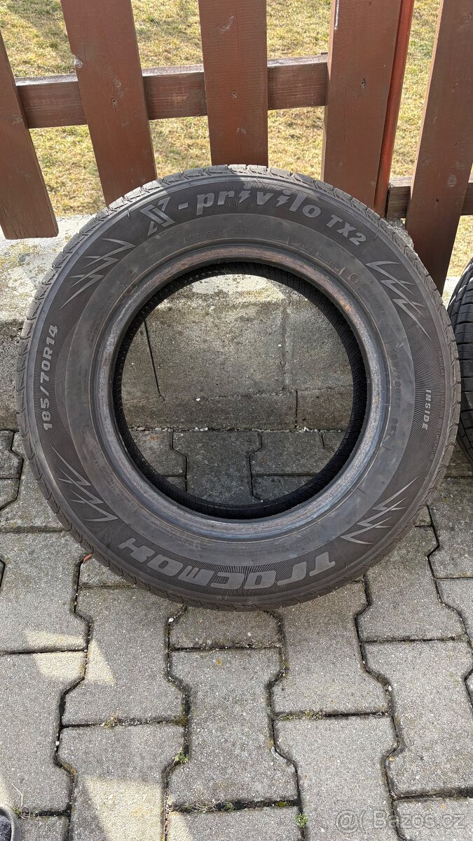 Letní pneumatiky Tracmax X-Privilo TX2 185/70 R14 88T