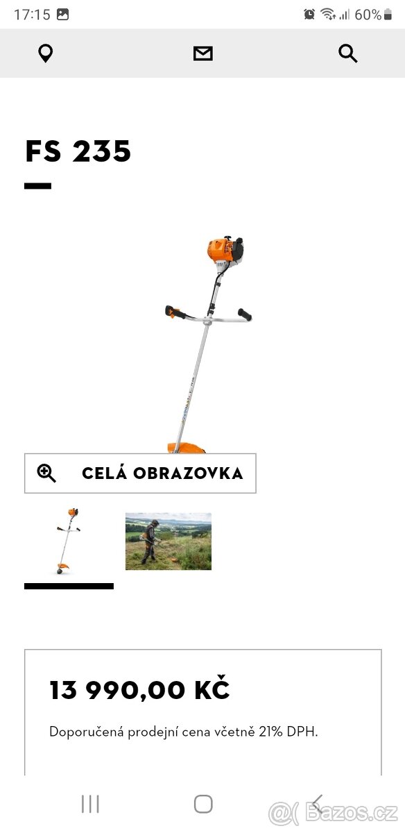 Krovinorez Stihl fs 235