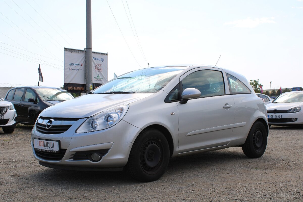 Opel Corsa 1,0i 44KW, KLIMA, STK 8/2026, r.v. 2007