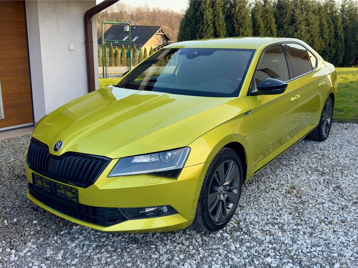 ŠKODA SUPERB SPORTLINE 2.0 TDI 140 kW ČR DCC ACC CANTON