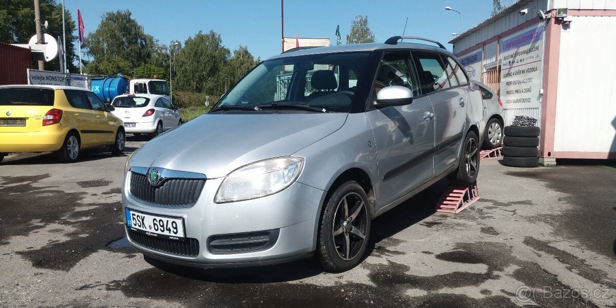 Škoda Fabia 1.4i 63kW Klima,Tempomat,ALU+zimní kola