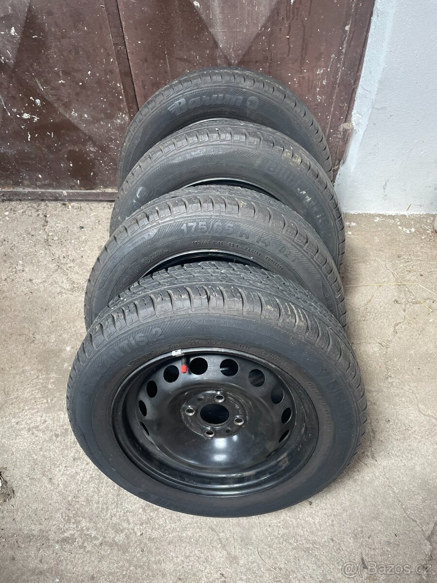 Letní sada kol 175/65 R14, 4x98 Fiat