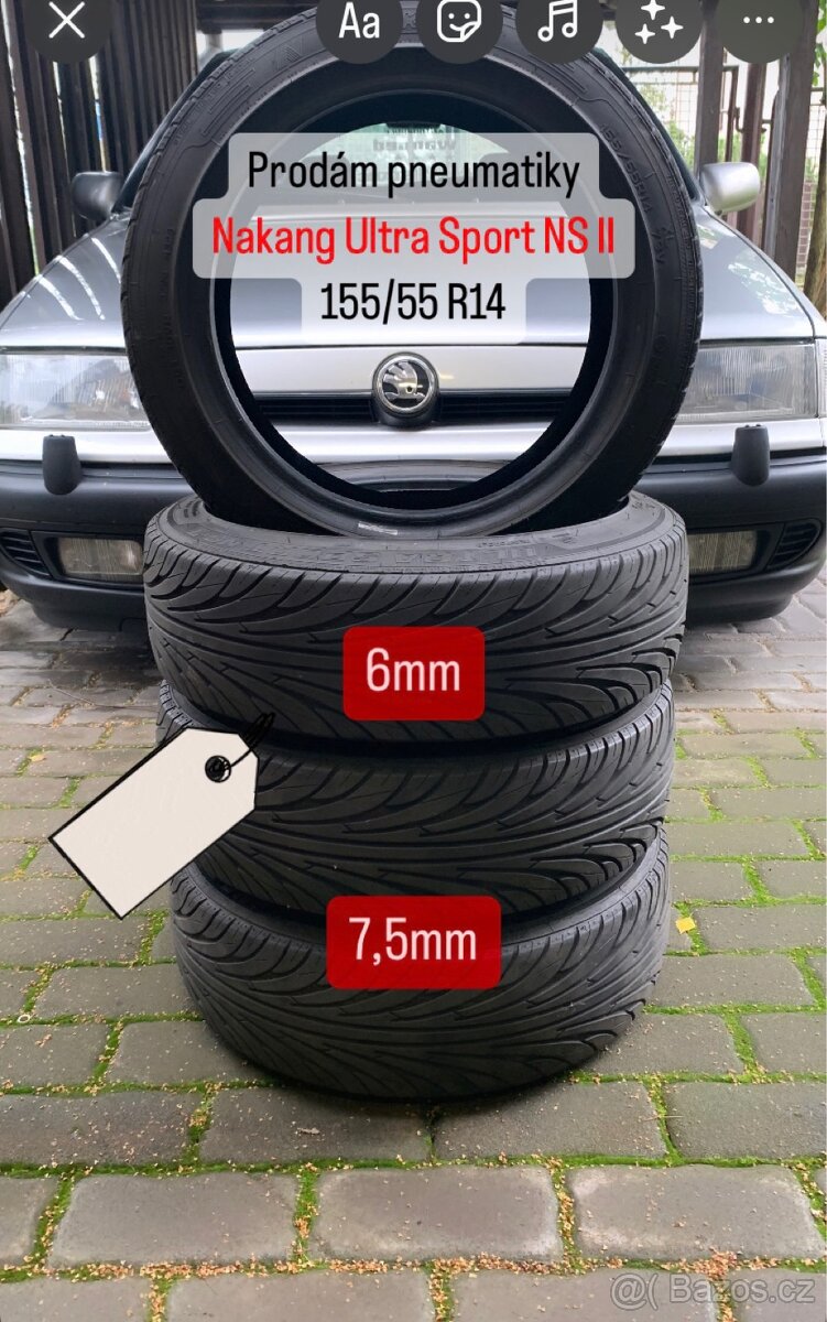 Pneumatiky Nankang 155/55R14