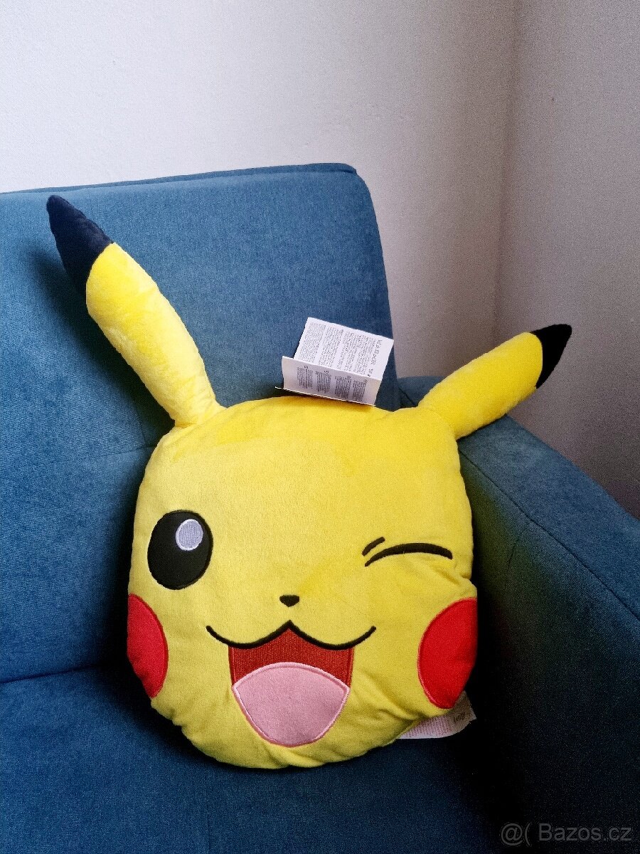 Plyšový Polštář Pikachu