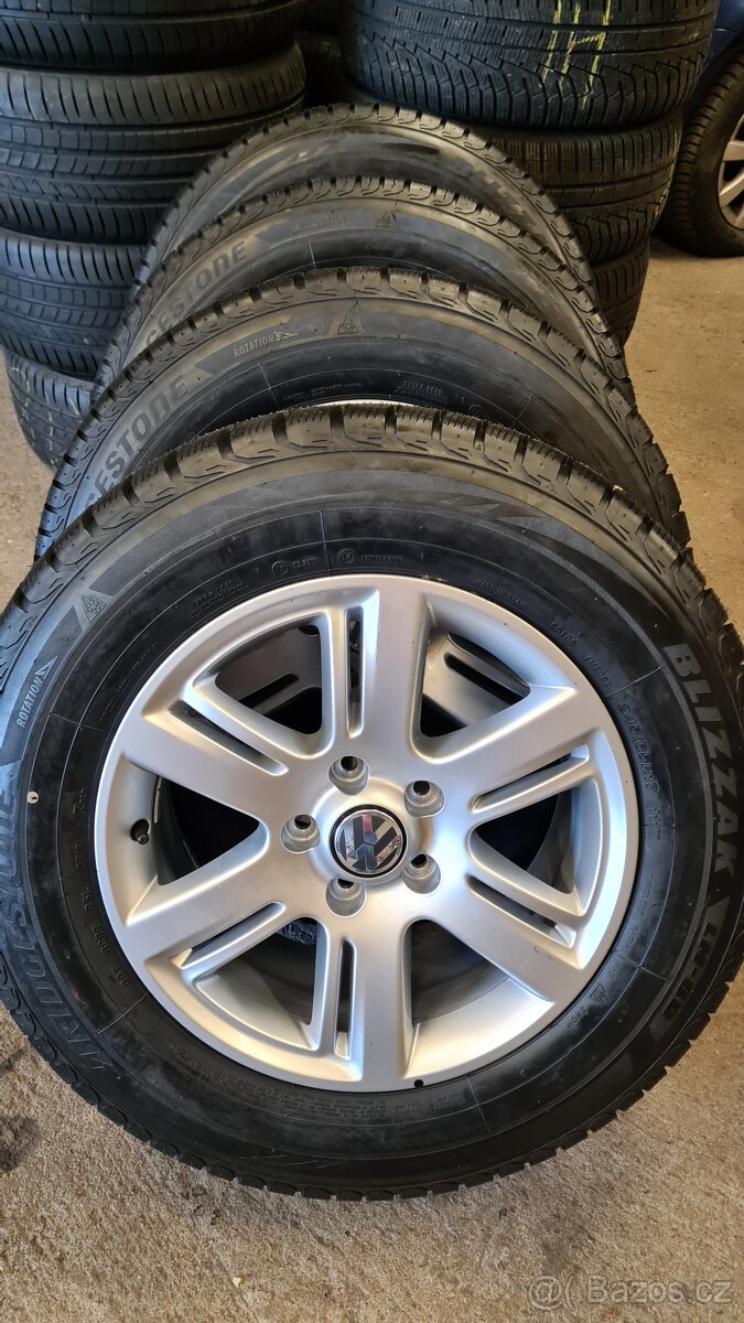 ALU KOLA R17 - 5x120 originál zimní VW AMAROK, TOUAREG, T5