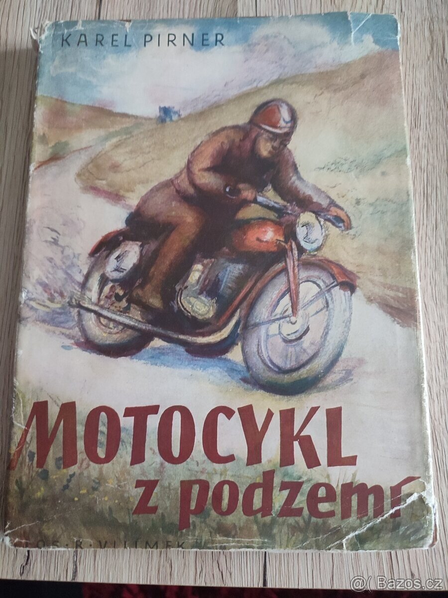 Motocykl z podzemí kniha