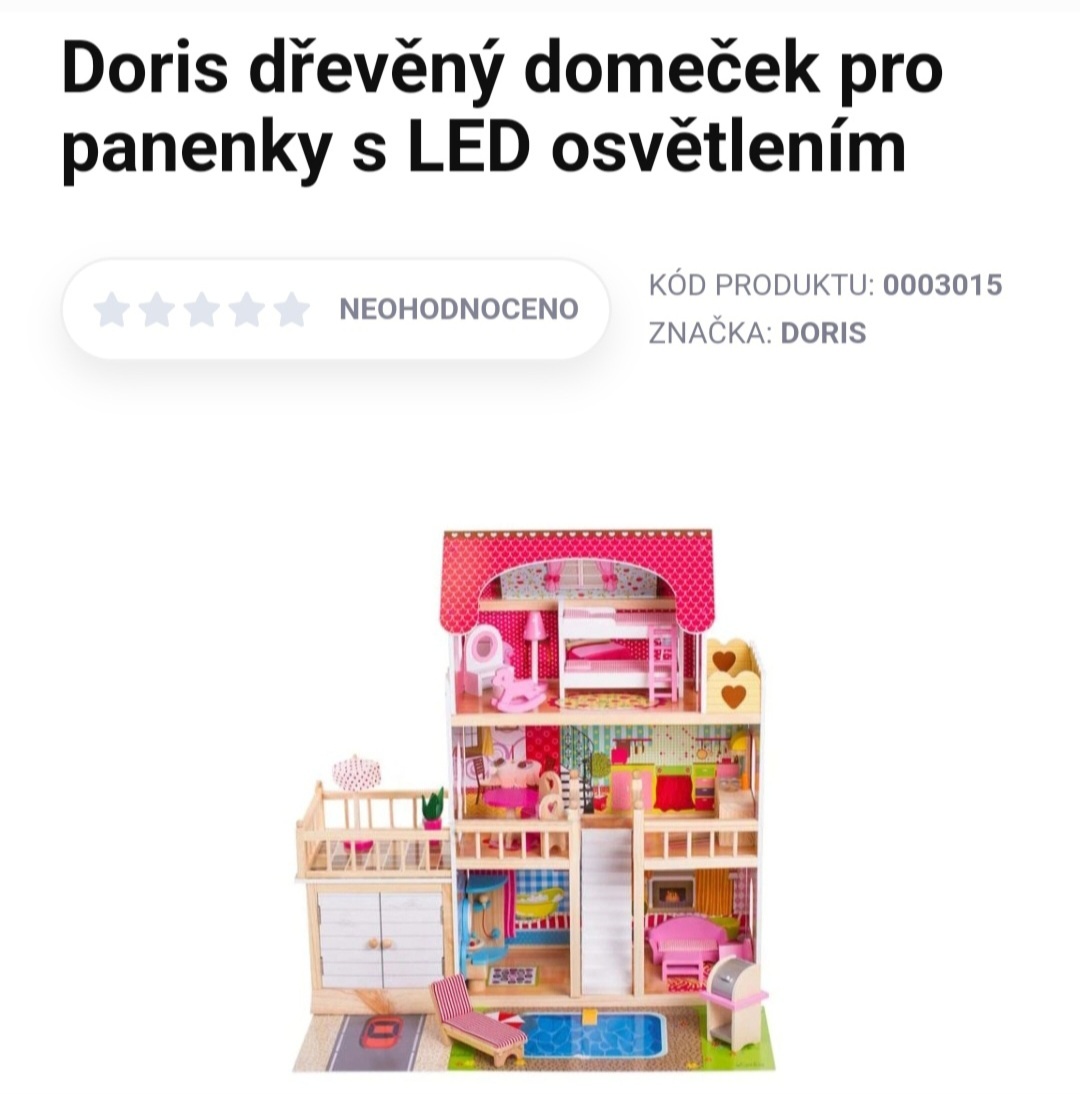 Poptávám domeček pro panenky