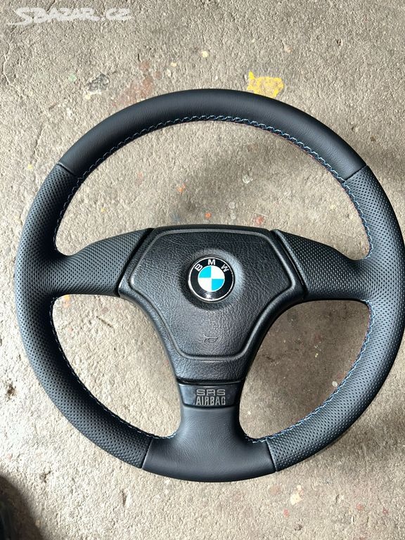 renovovaný volant bmw e46 e39. Volant je poloperf. kůže, pro