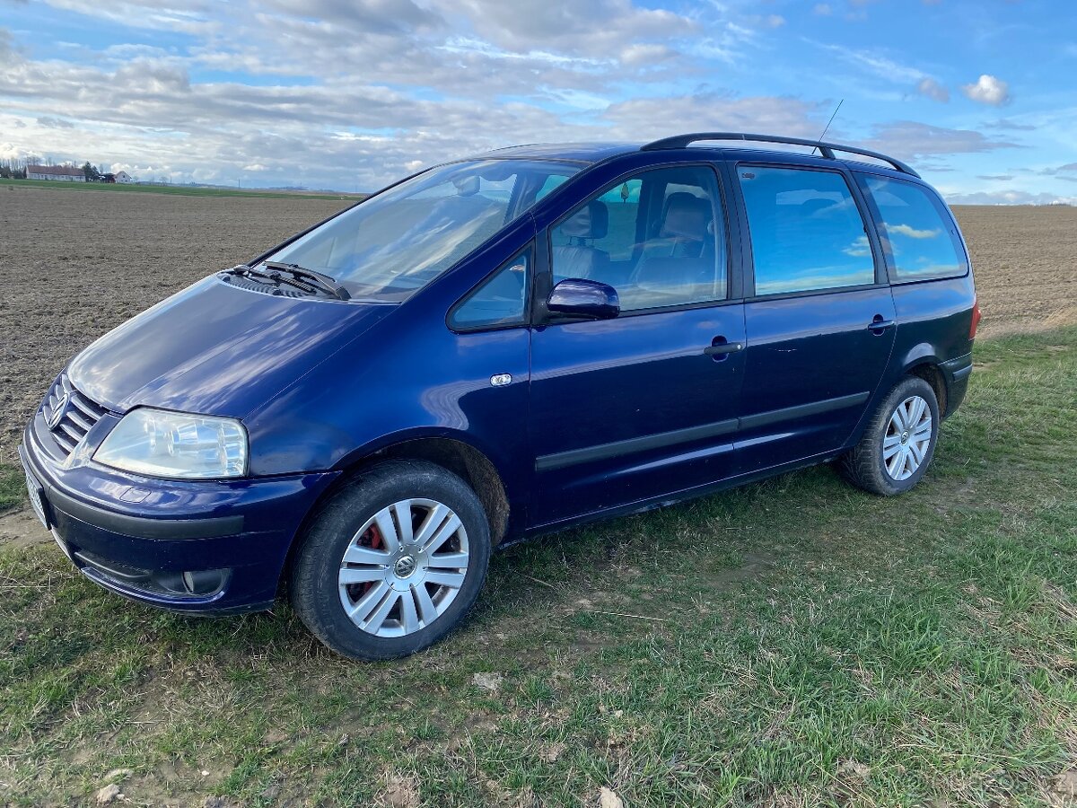 Vw Sharan 1.9 TDI Alkantra 4x4 veškeré díly z tohoto vozu