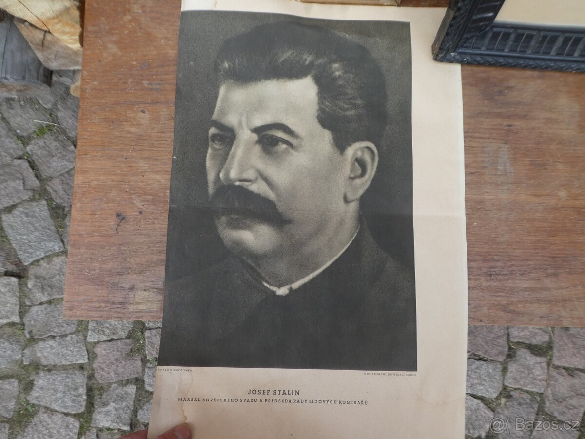 Plakát J.V. Stalin