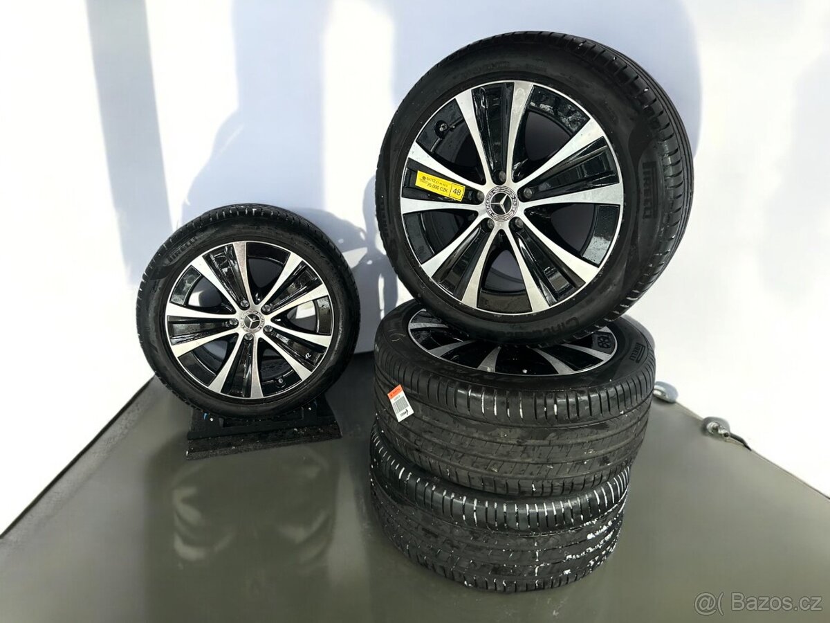 originální alu kola Mercedes 5x112 + 245/45, 275/40 r18