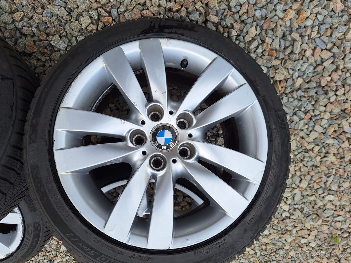 BMW 17" dvourozměrné alu kola včetně pneu