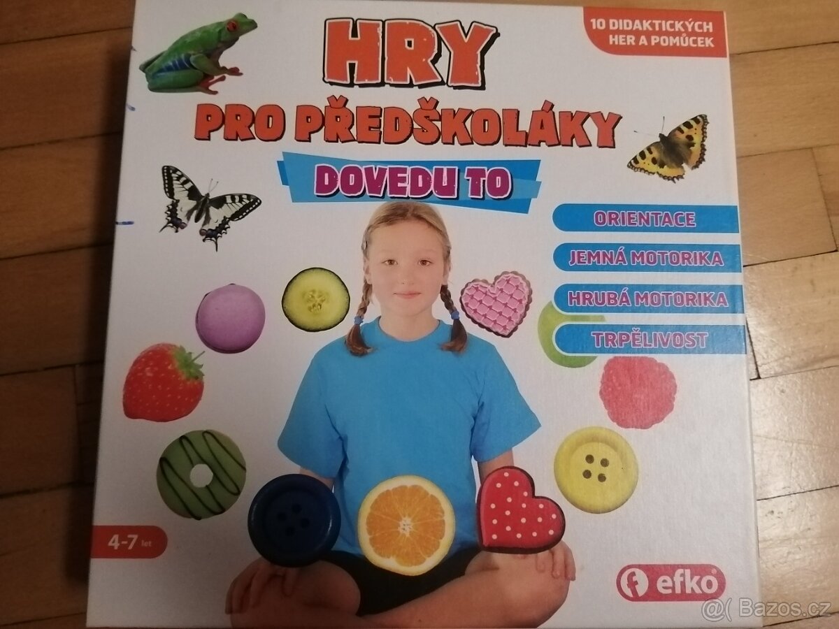 Hry pro předškoláky - dovedu to a vnímám to.