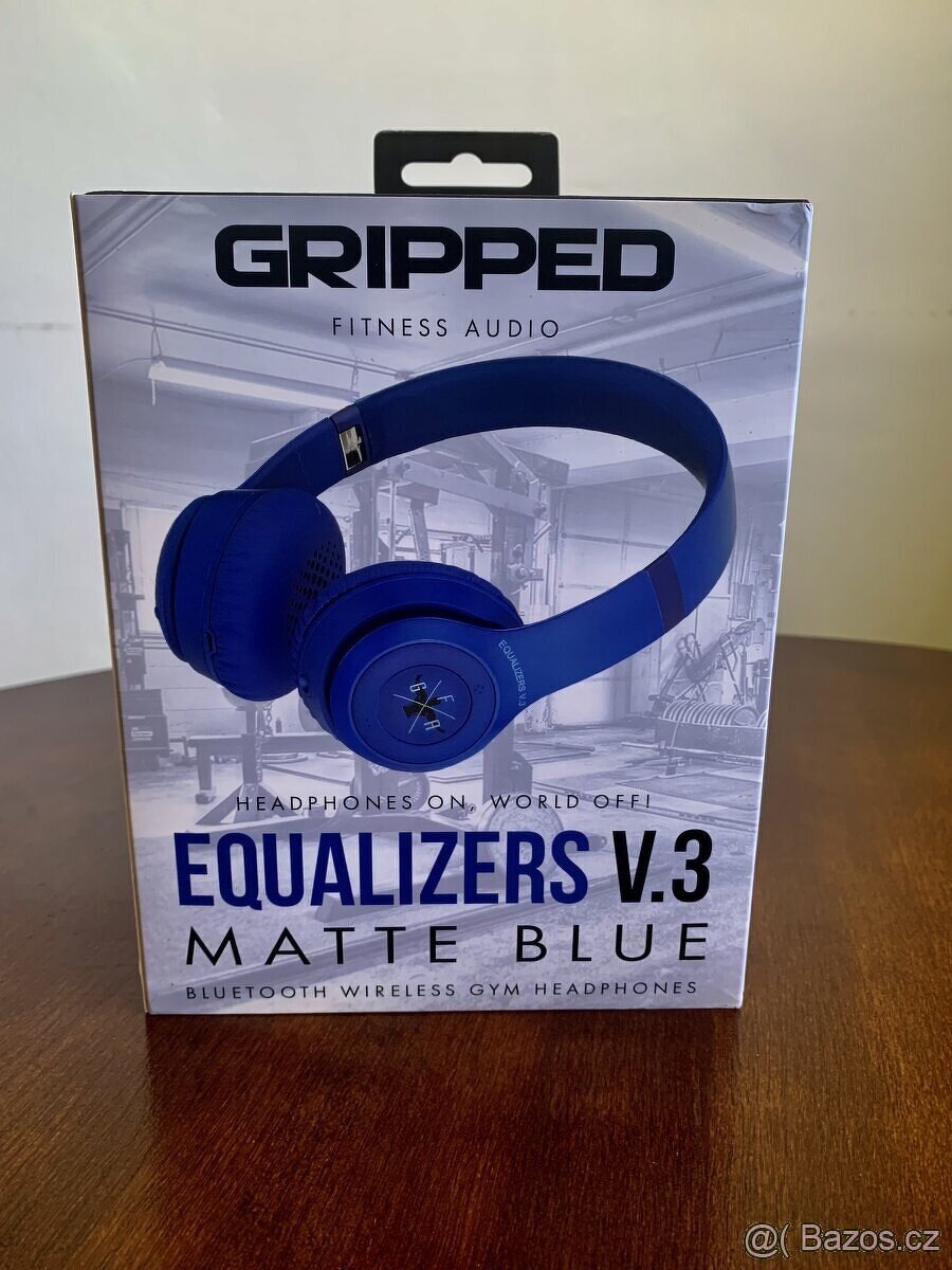 HEADPHONES GRIPPED FITNESS AUDIO