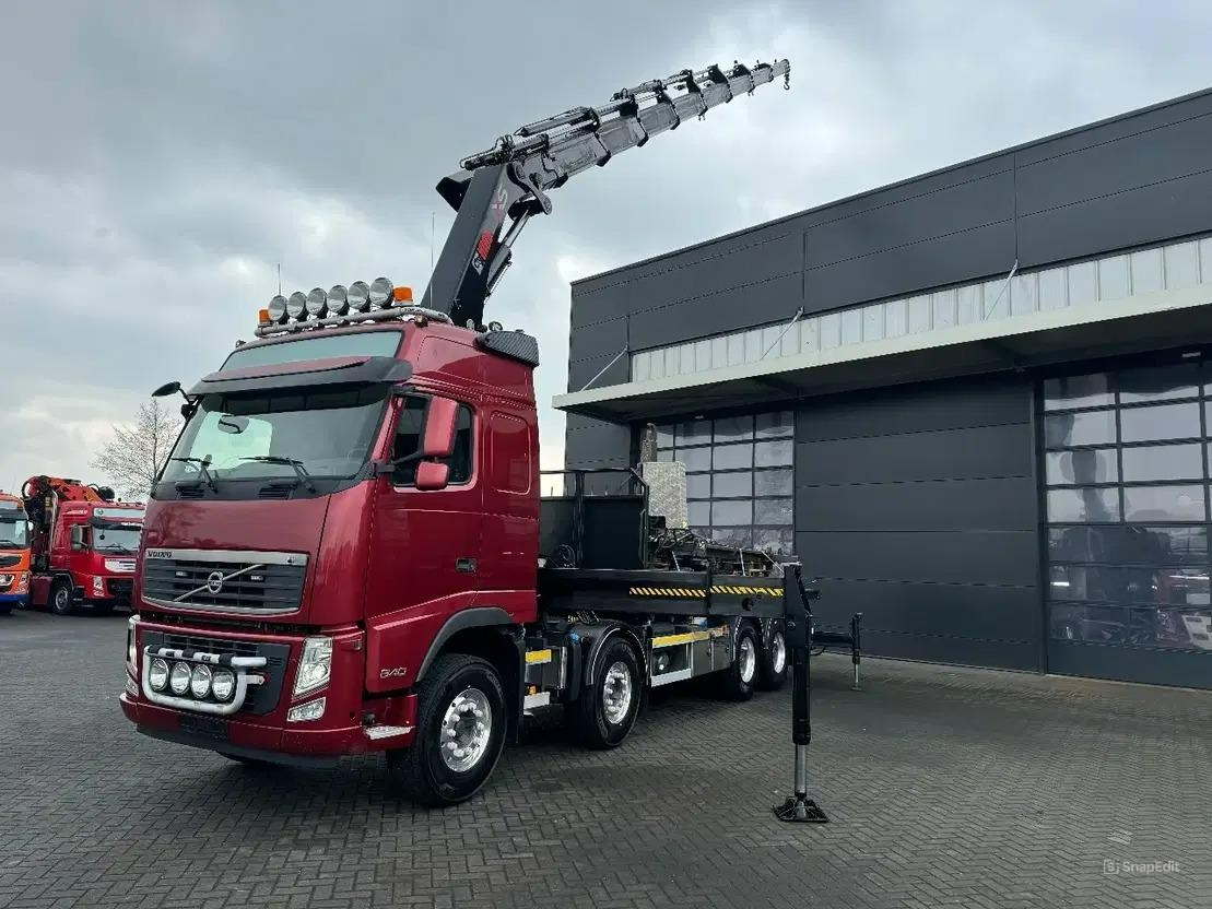 Volvo FH 540 8x4 / Hiab 622 / Výměnný systém nástaveb /