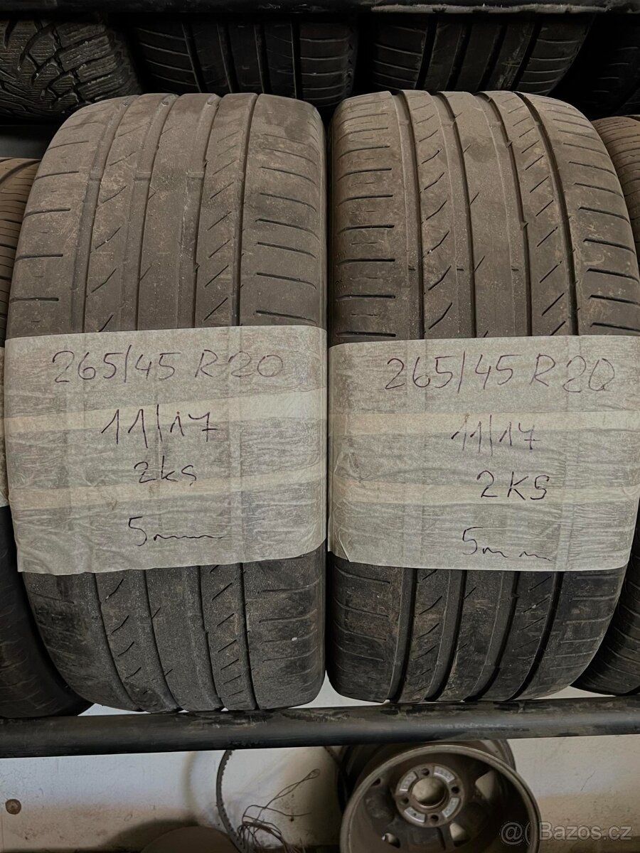 265/45R20 Continental