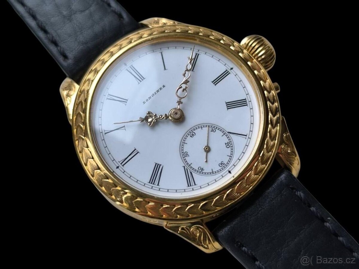 Starožitné Švýcarské Hodinky LONGINES 1888