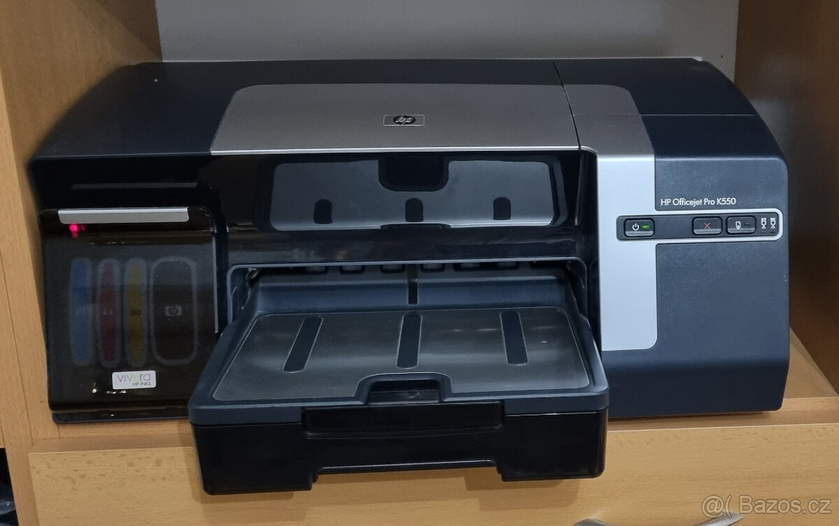 HP Officejet Pro K550 - duplex, CISS + hromada příslušenství