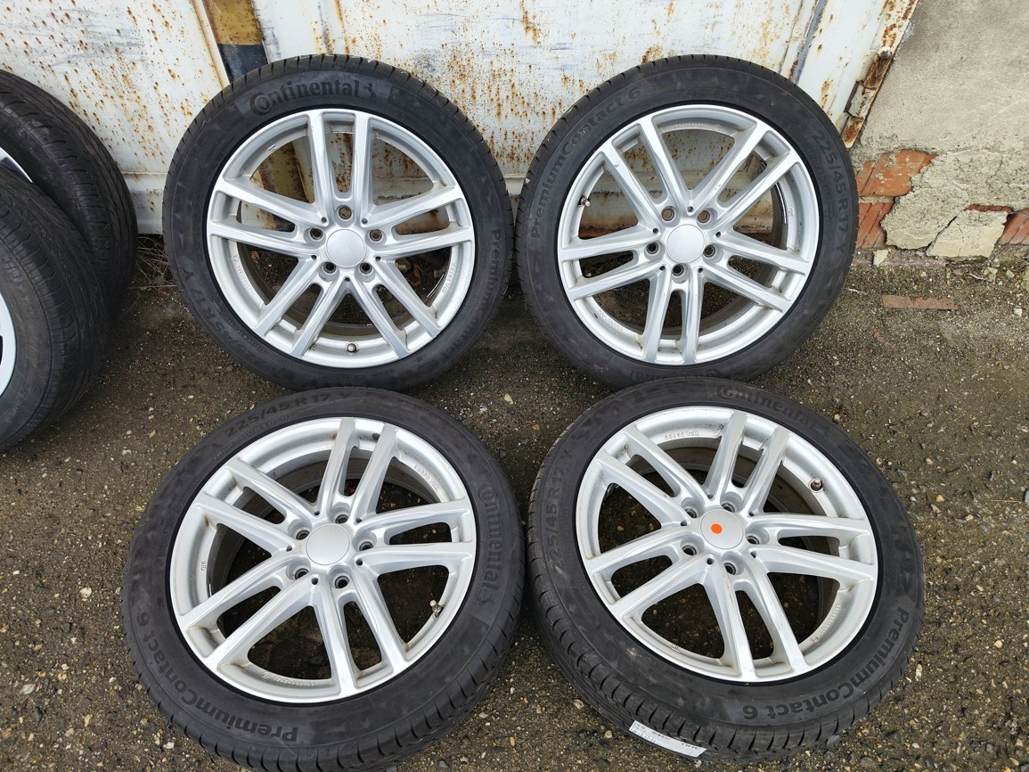 17"letní alu sada Uniwheels 5x112 Golf 7 Octavia 3 Leon 4