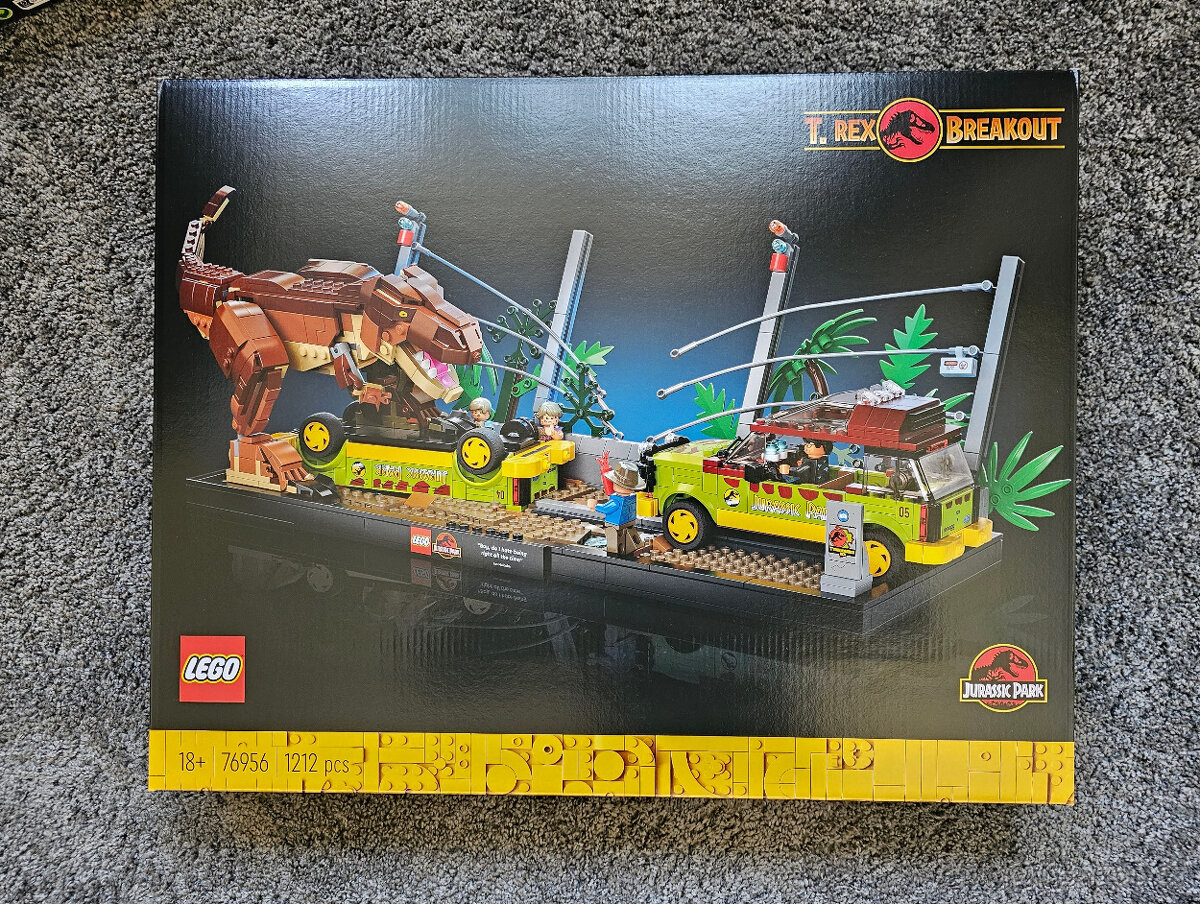 Lego Jurský park 76956 Útěk T. Rexe