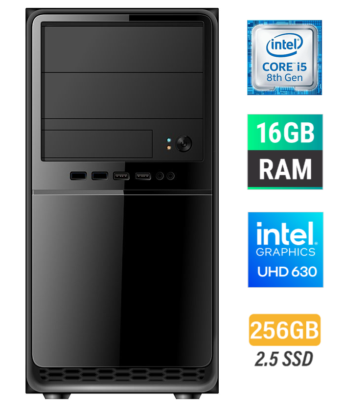 PC i5-8400 16GB RAM 256GB SSD