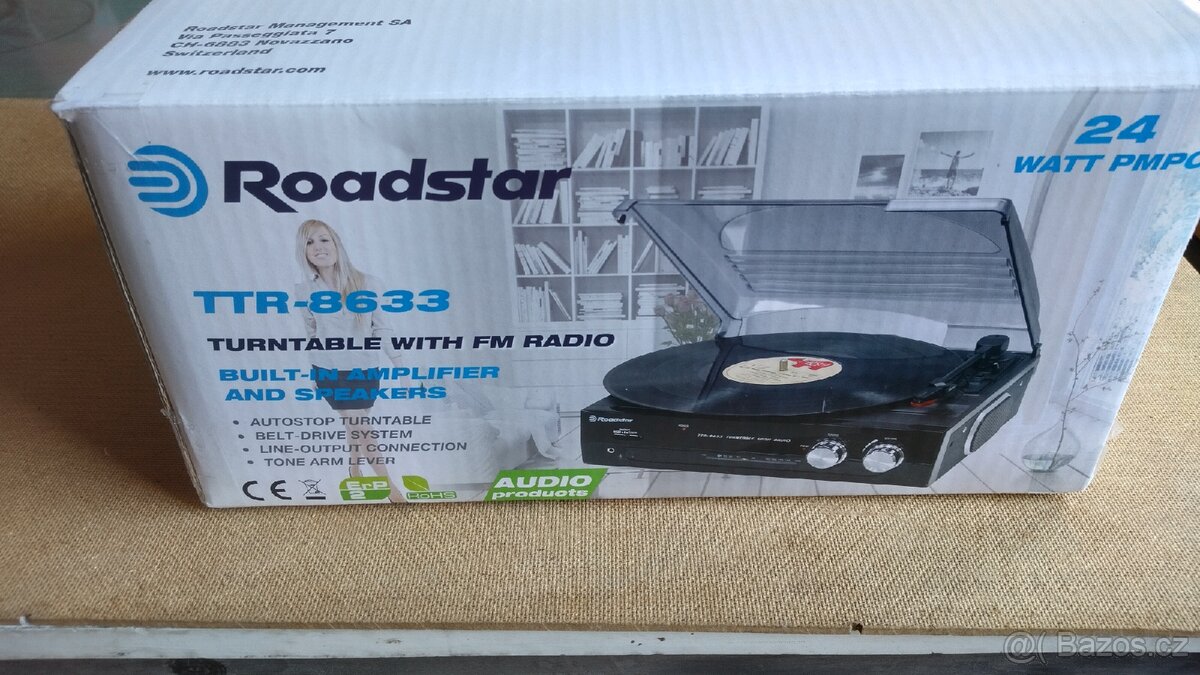 Gramofon Roadstar