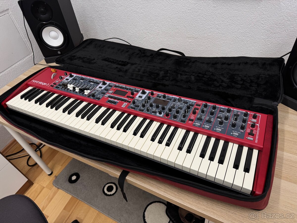 Nord Stage 3 Compact 73 s originálním pouzdrem a balením